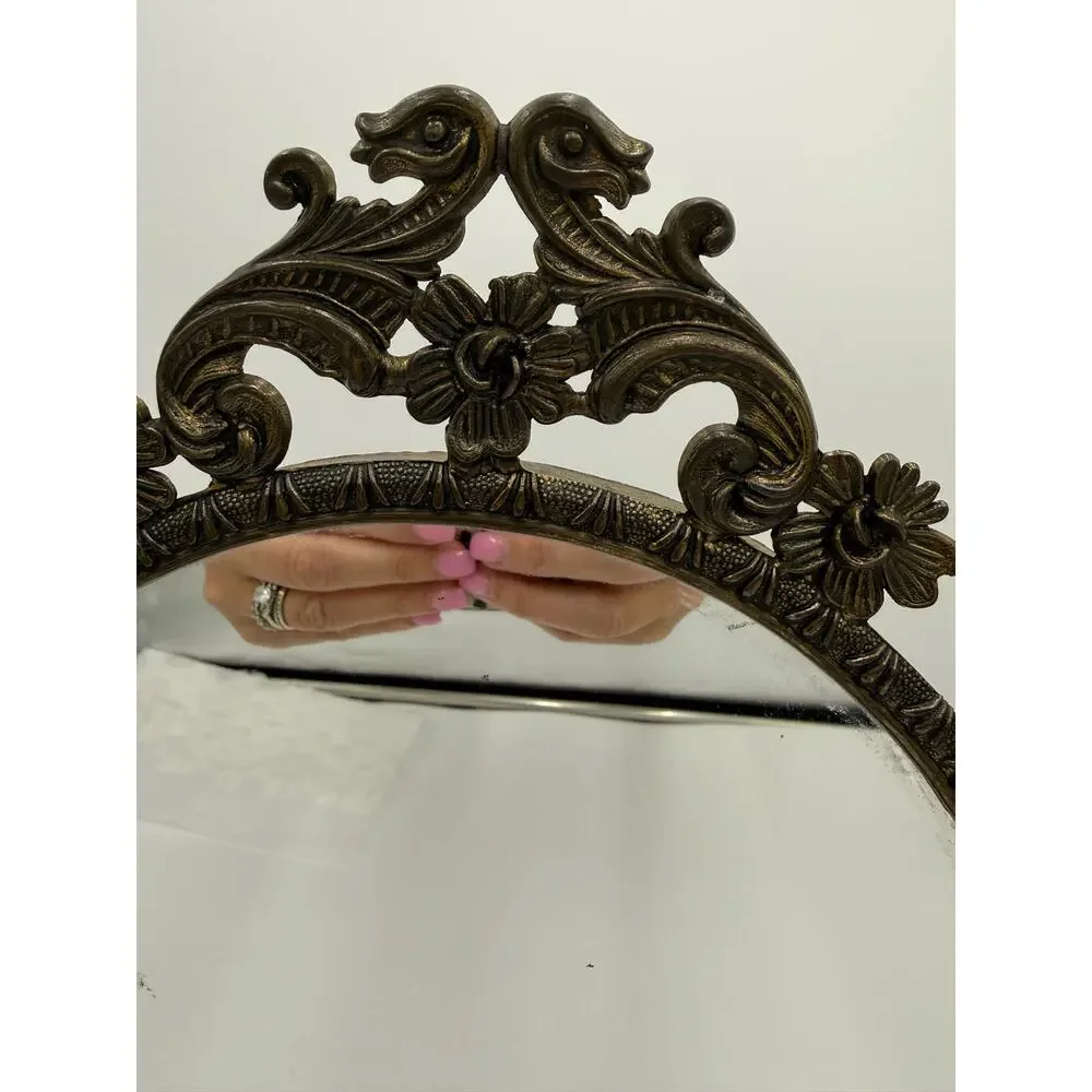 19th Century Florentina Ornate Mirror Made in Italy